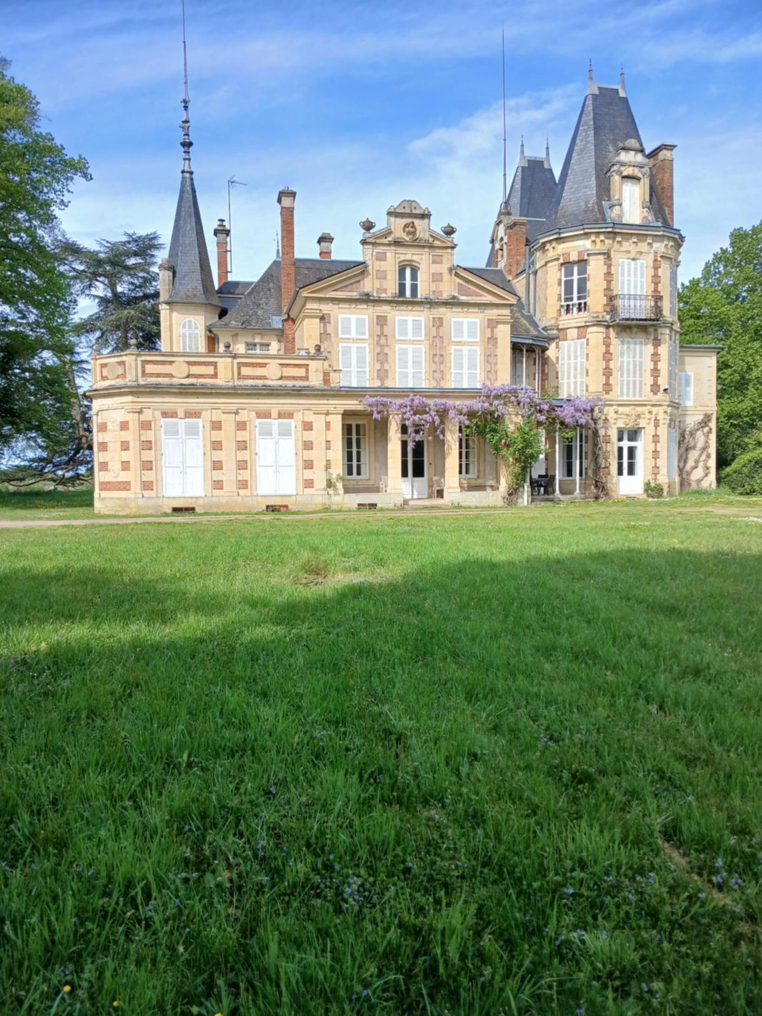 Chateau De Maucouvent Challuy Esterno foto