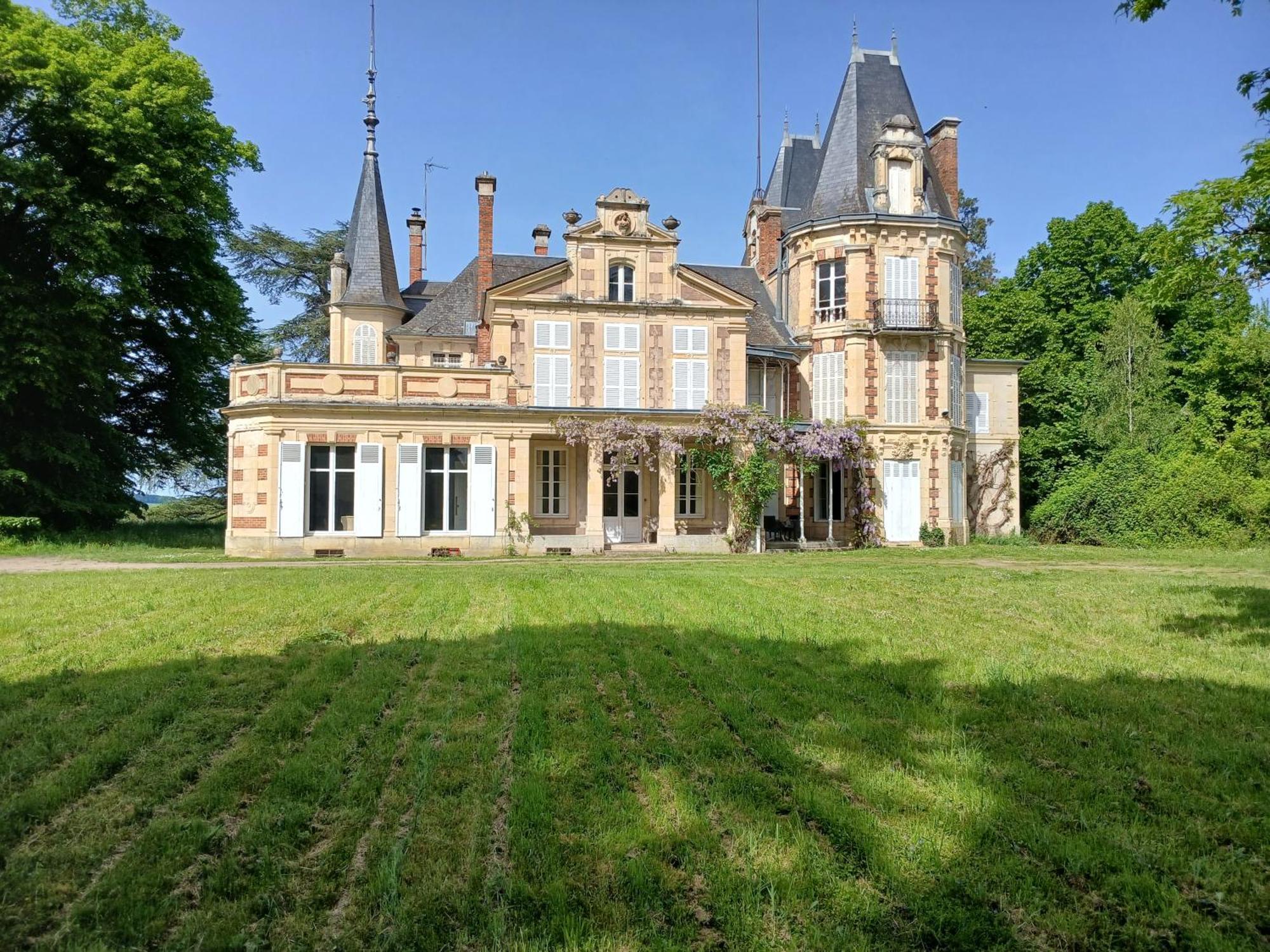 Chateau De Maucouvent Challuy Esterno foto